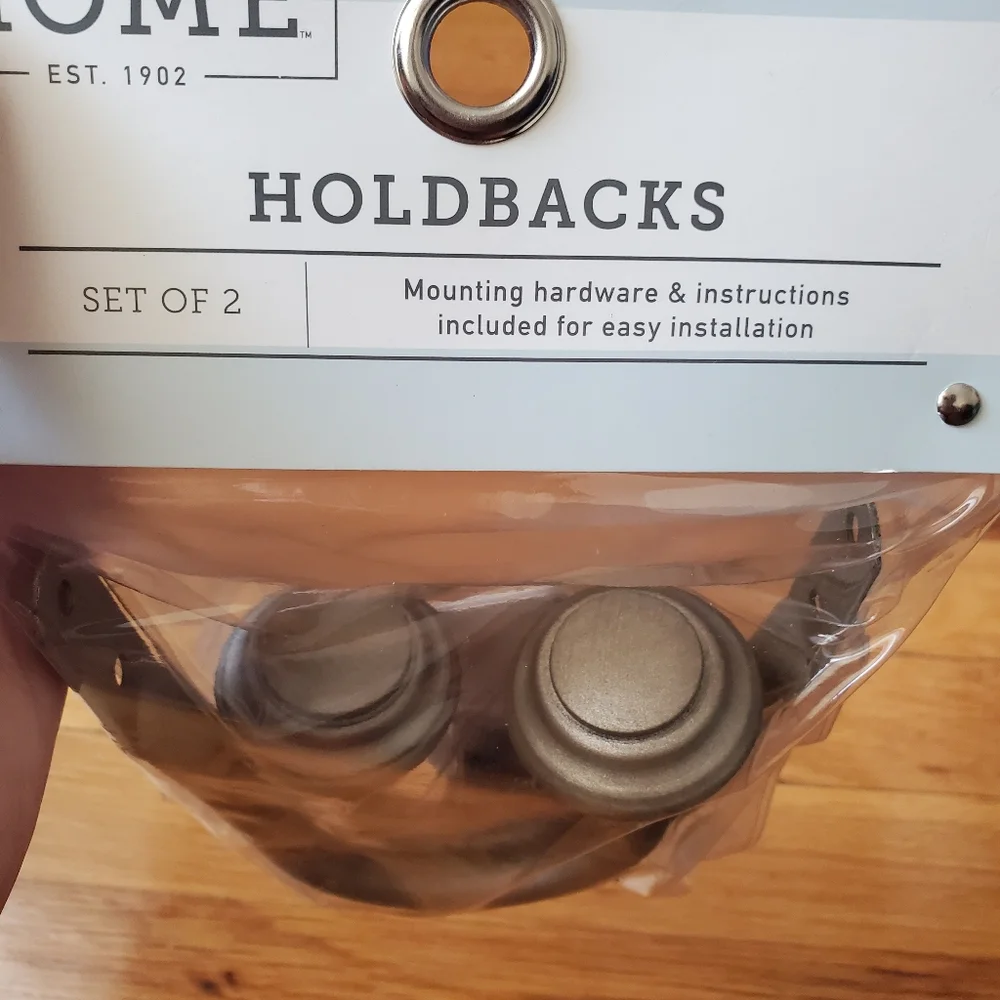 jcpenney aged pewter holdbacks set